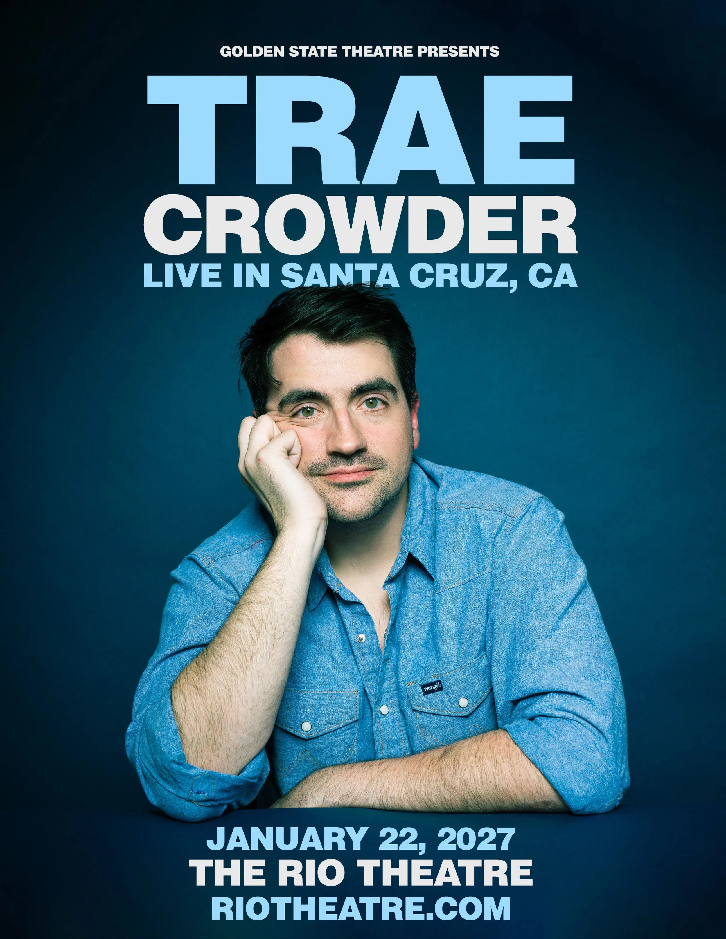 Trae Crowder 2026 & 2027 tour poster